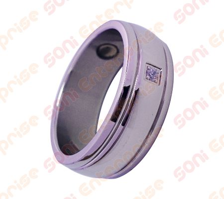 Stainless steel bio magnetic ring